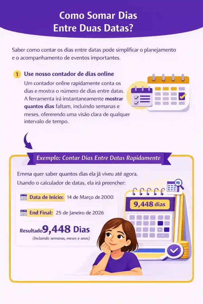 contador de datas
